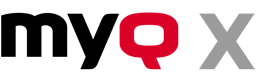 MyQ X logo